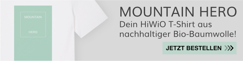 Dein HIWIO - T-Shirt aus nachhaltiger Bio-Baumwolle!