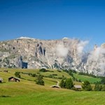 La nostra vista cade sul vicino Sciliar