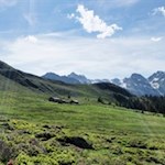 Die Äußere Wumblsalm ist in eine malerische Natur gebettet