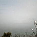 The sailboats let themselves drift in the midday hours by the south wind "Ora"