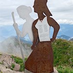 Auf den Laugen führte die erste dokumentierte Frauen-Bergbesteigung in den Alpen