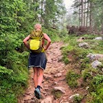Anstieg durch den Wald zur Pichlerhütte