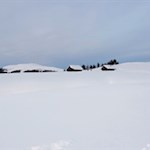 Der Winterwanderweg am Würzjoch zählt zu den schönsten in den Dolomiten