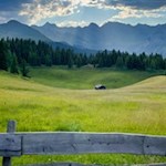 Ausblick auf dem Weg zur Rinneralm