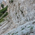 Eine der beiden ausgesetzten Passagen