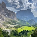 View of the Sassolungo