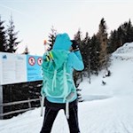 Am Beginn der Rosskopf Rodelbahn