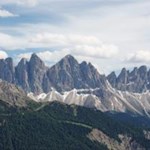 Erhaben ragen die Villnösser Geisler in die Höhe