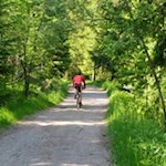Die sanften Wege des Salten sind auch bei Mountainbikern beliebt