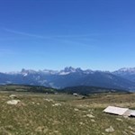 Die Pfroderalm vor traumhafter Kulisse