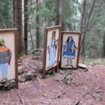 Entlang des Weges gibt es so manches zu entdecken...