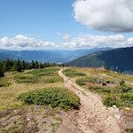 Die letzten Anstiegsmeter auf den Lutterkopf