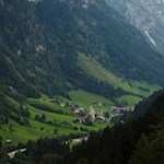 Unser Blick schweift nach St. Anton zurück