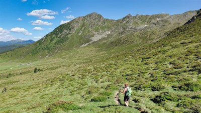 Auf dem Weg zur Äußeren Wumblsalm
