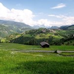 Verträumter Blick auf Völs und das Eisacktal