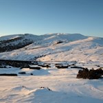 Sonnenuntergangsstimmung auf der Villanderer Alm