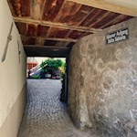 Von der Stadtgasse zweigt der Säbener Aufgang ab