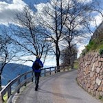 Anstieg von Tiers zum Promenadenweg