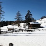 Winteridylle auf dem Tschögglberg
