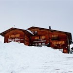 Auch im Winter ist die Würzjochhütte ein beliebtes Wanderziel