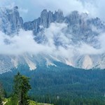 Blick auf den Latemar