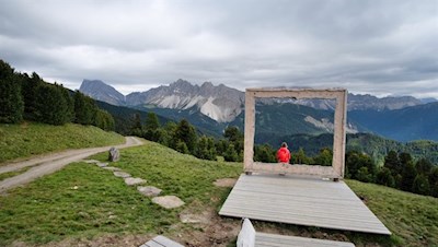 Ein begehrtes Fotomotiv auf dem Rückweg