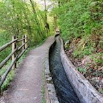 Auf dem Marlinger Waalweg