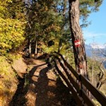 Auf dem Rückweg nach Unterinn