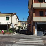 The "via Canevon", the starting point of the hike in Bardolino