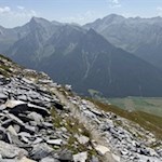 Über die schrofige Gipfelflanke auf den Wolfendorn