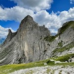 View-of-the-Passo-del-Vaiolon-pass-and-the-Roda-di-Vael