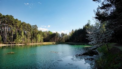 Am schimmernden Konstantiner Weiher