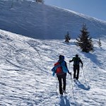 Die letzten Anstiegsmeter auf das Astjoch