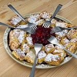 Kaiserschmarrn alla baita Vaciara