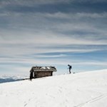 Das Gabler-Biwak bietet Zuflucht vor dem Gipfelwind