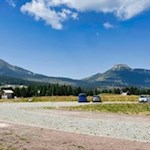 Parcheggio al Passo di Lavazé