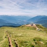 Bereits während des Anstiegs auf den Gitsch erschließen sich berückende Ausblicke