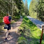 Leichte Wanderung zur Leadner Alm