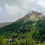 Über uns erhebt sich die Poppekanzel