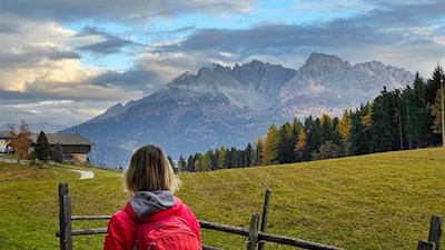 Ausblick auf den Latemar