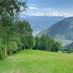 Durch Wiesen zum Panoramakino Spiluck