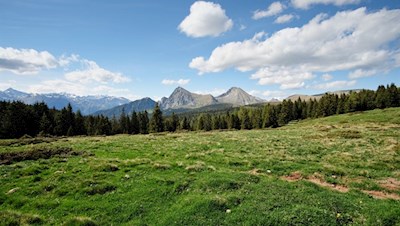 Unser Blick fällt auf den spitz zulaufenden Ifinger