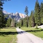 Auf dem Weg Nr. 4 zur Rossalm