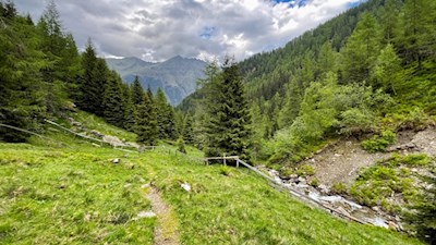Die Wanderung zur Valtiglalm führt durch eine nahezu unberührte Landschaft