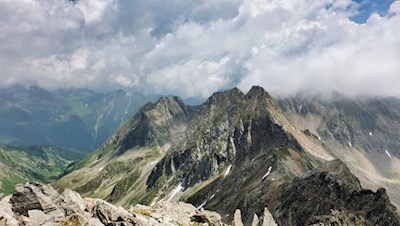 Ausblick von der Hochgrubbachspitze