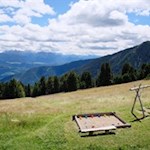 Playground at Chiusa moutain hut