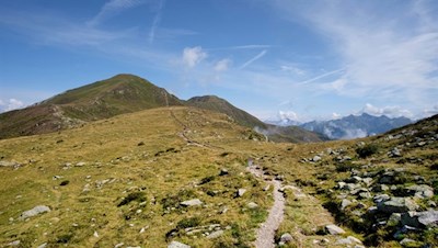 Über sanft gewellte Bergwiesen auf den Zinseler