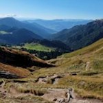 Anstieg auf den Zendleser Kofel