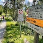 Der Aufstieg zum Totenkirchl ist gut ausgeschildert