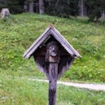 Flurkreuz auf dem Weg zur Göma Hütte